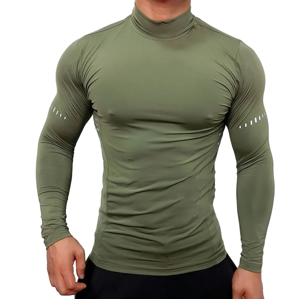 Men's Compression Long Sleeve Workout Shirt