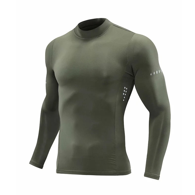 Men's Compression Long Sleeve Workout Shirt