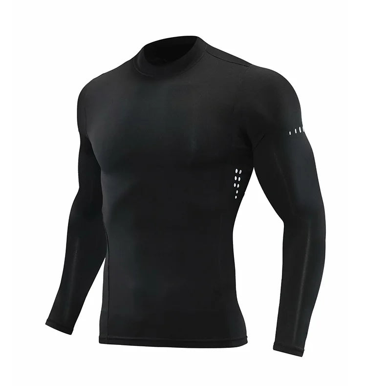 Men's Compression Long Sleeve Workout Shirt