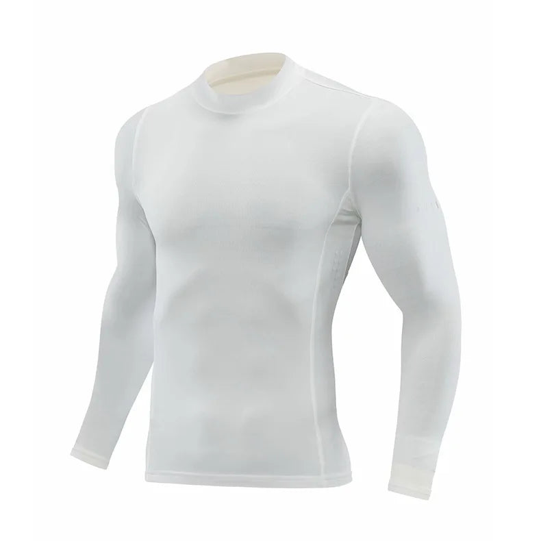 Men's Compression Long Sleeve Workout Shirt