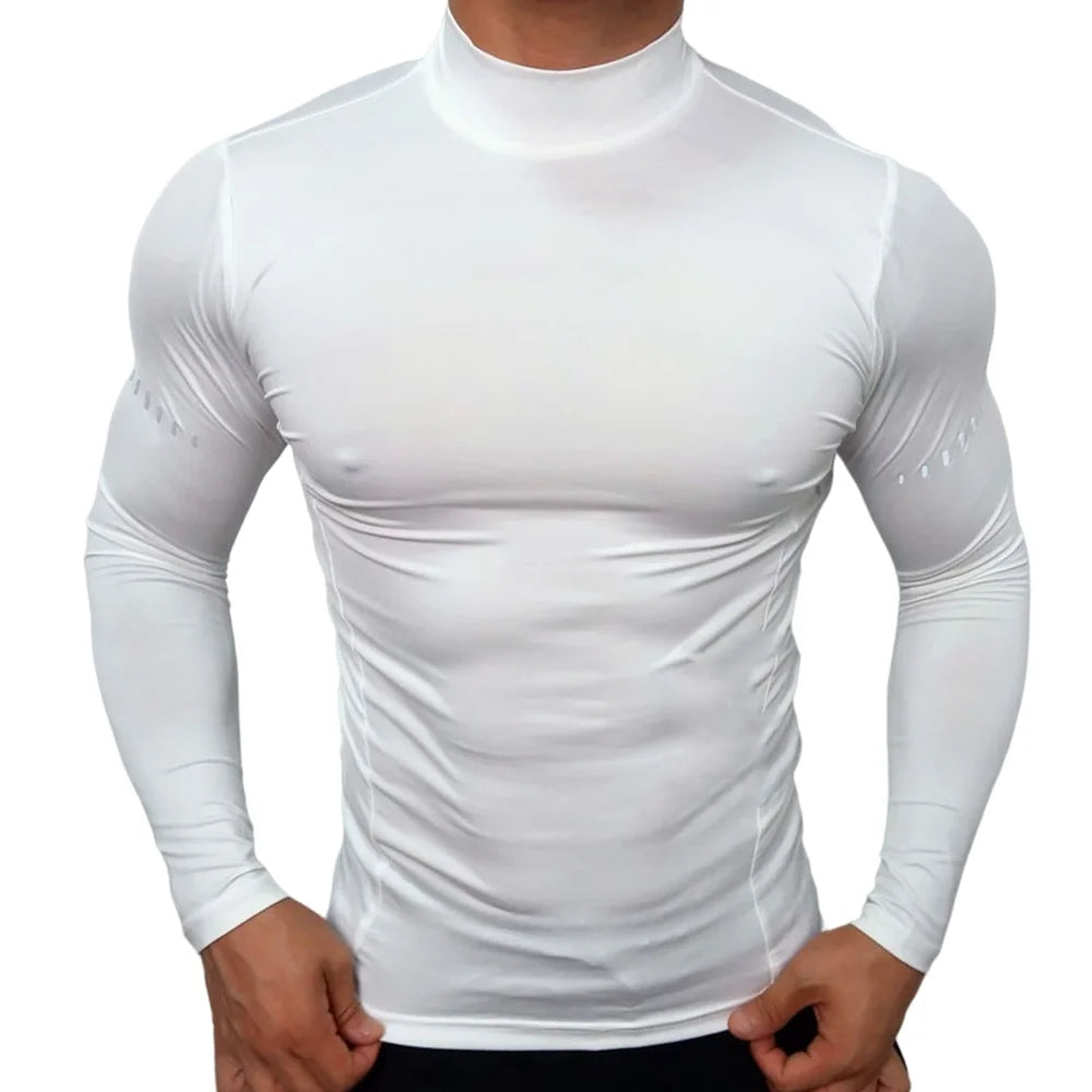 Men's Compression Long Sleeve Workout Shirt