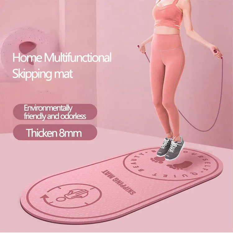 Non-Slip Yoga & Jump Rope Mat