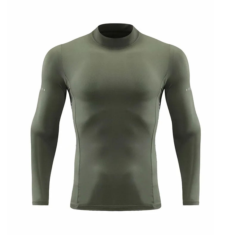 Men's Compression Long Sleeve Workout Shirt