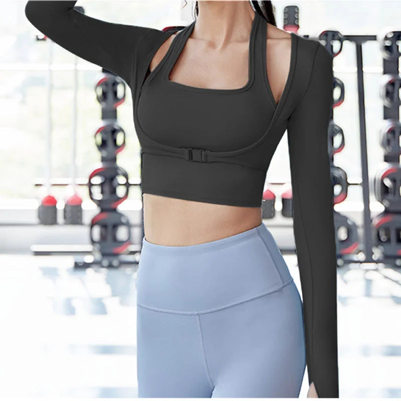 Women's Padded Gym Shirt