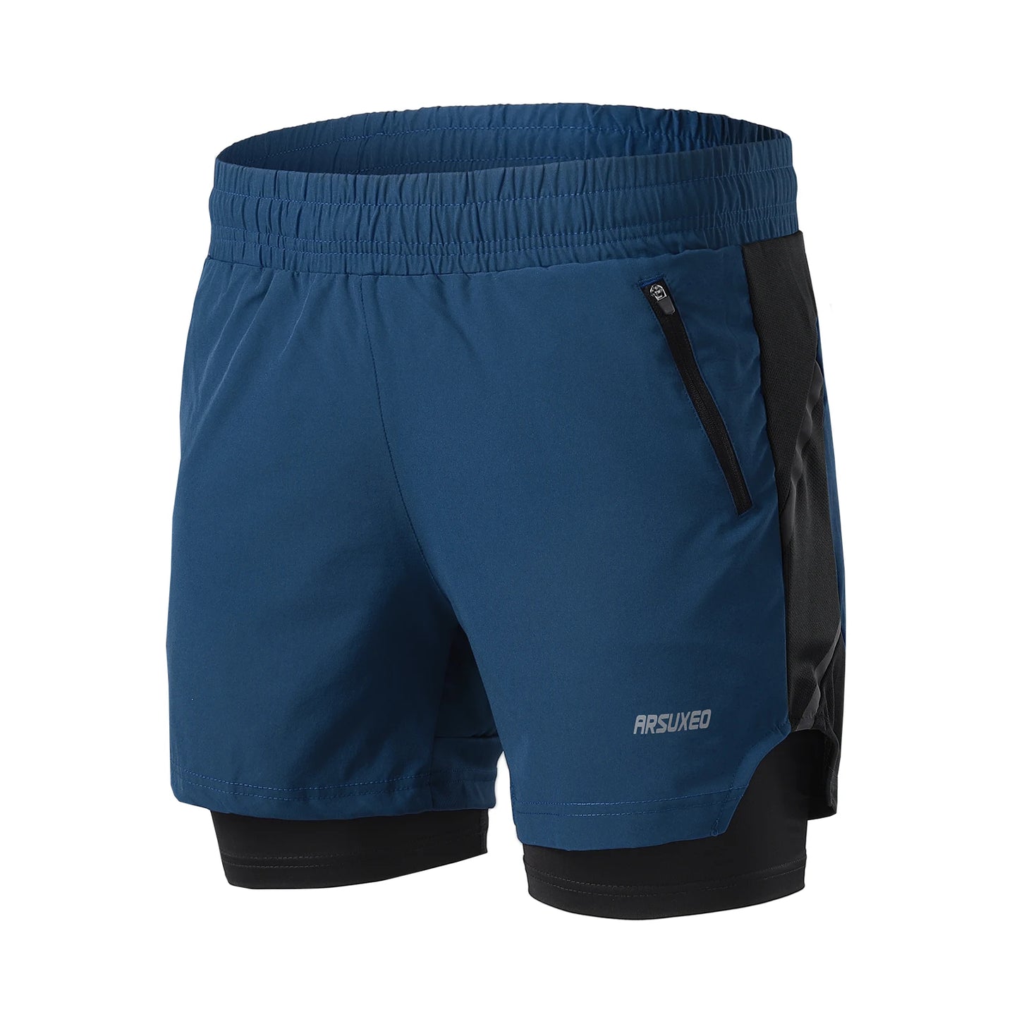 Men's 2-in-1 Running & Fitness Shorts