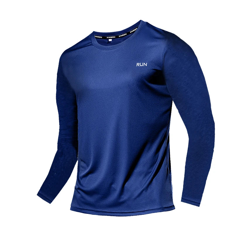 Men's Ice Silk Long Sleeve T-Shirt