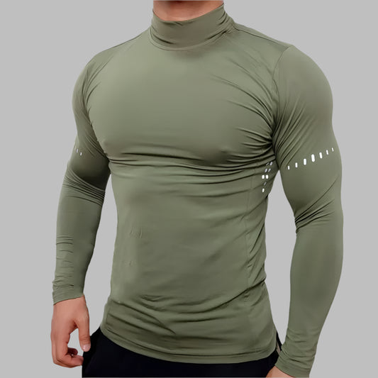 Men's Compression Long Sleeve Workout Shirt