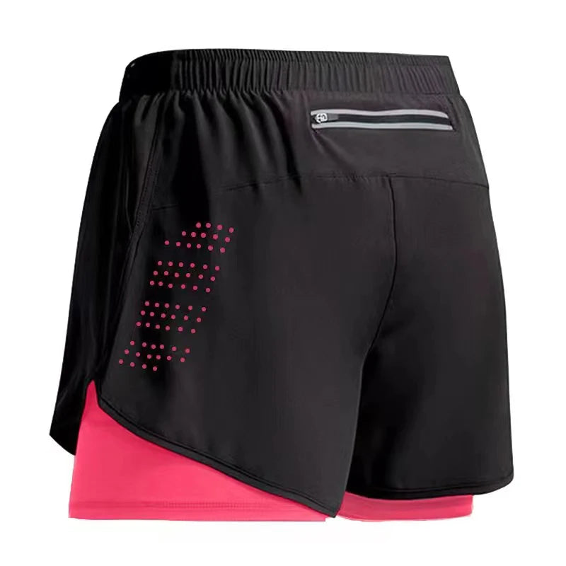 Men's 2-in-1 Quick-Dry Running Shorts