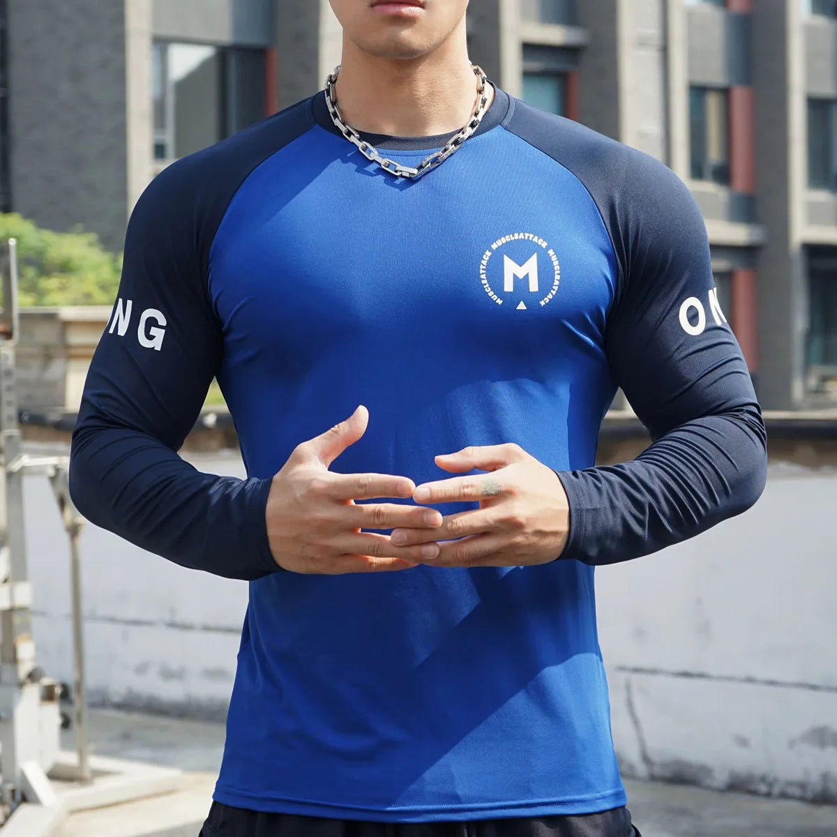 Men’s Spring Autumn Running T-Shirt