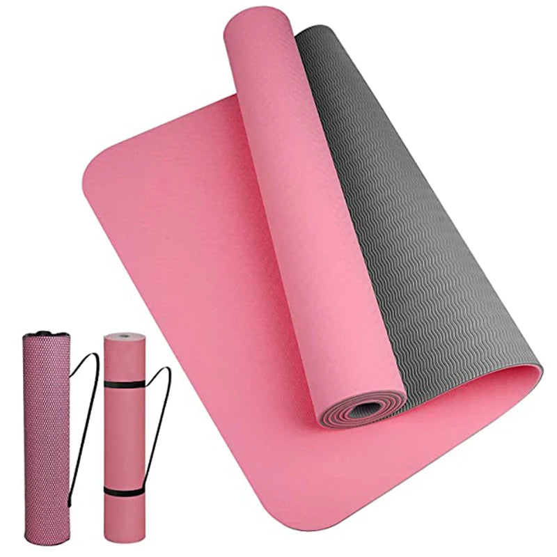 Thick Two-Color Non-Slip Yoga Mat