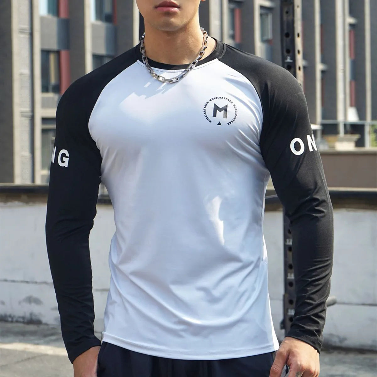 Men’s Spring Autumn Running T-Shirt