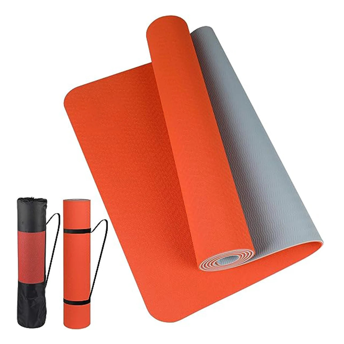 Thick Two-Color Non-Slip Yoga Mat