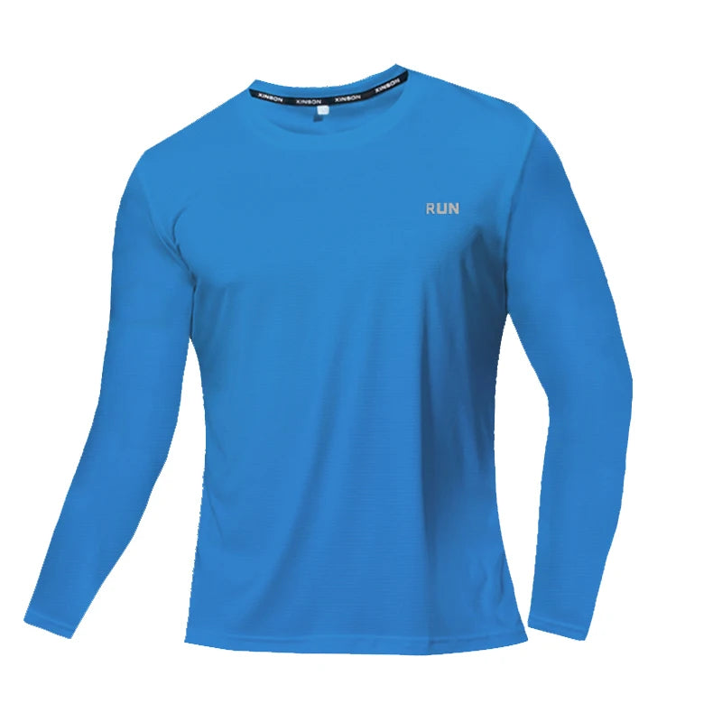 Men's Ice Silk Long Sleeve T-Shirt