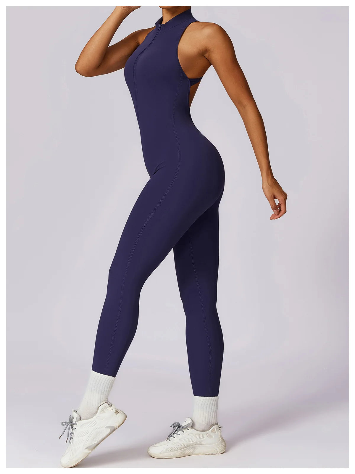 Women's V-Back Sports Jumpsuit