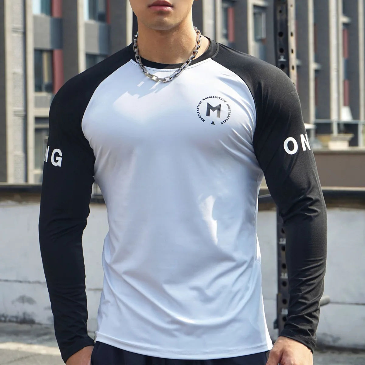 Men’s Spring Autumn Running T-Shirt