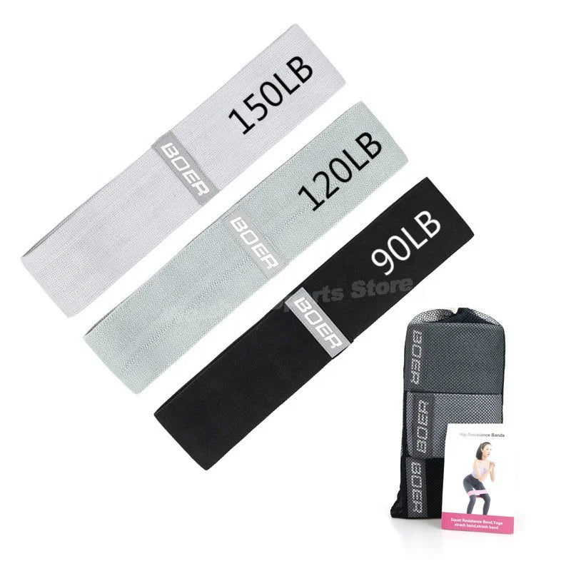 Non-Slip Resistance Bands Set