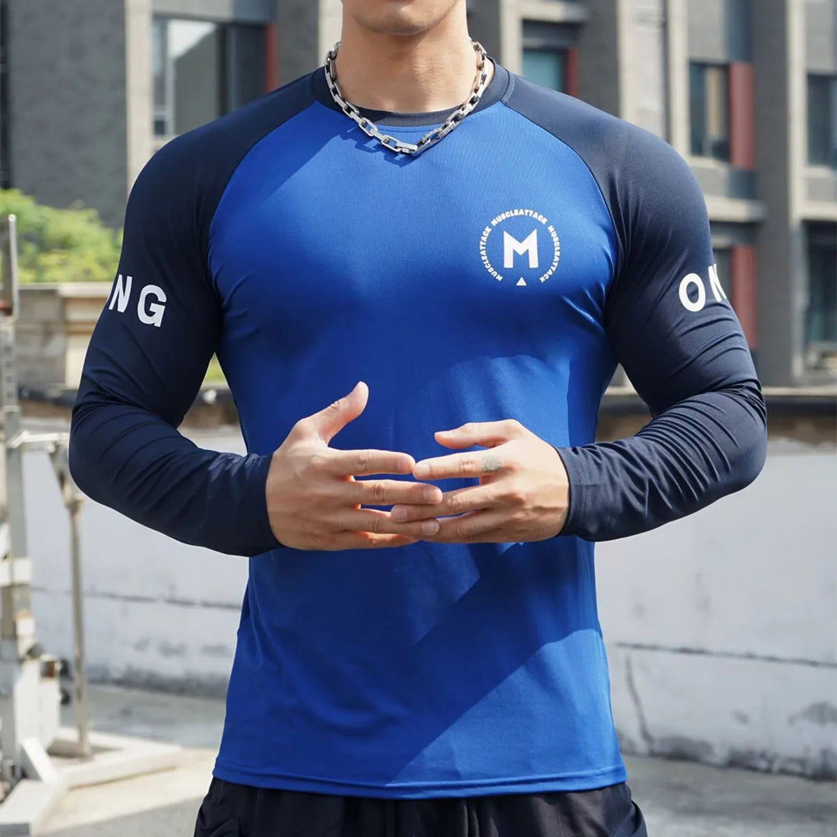 Men’s Spring Autumn Running T-Shirt