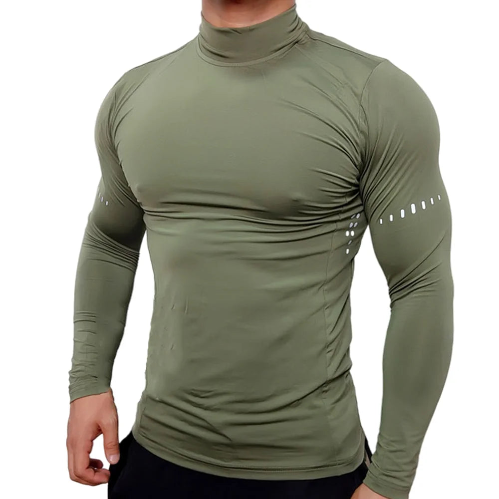 Men's Compression Long Sleeve Workout Shirt