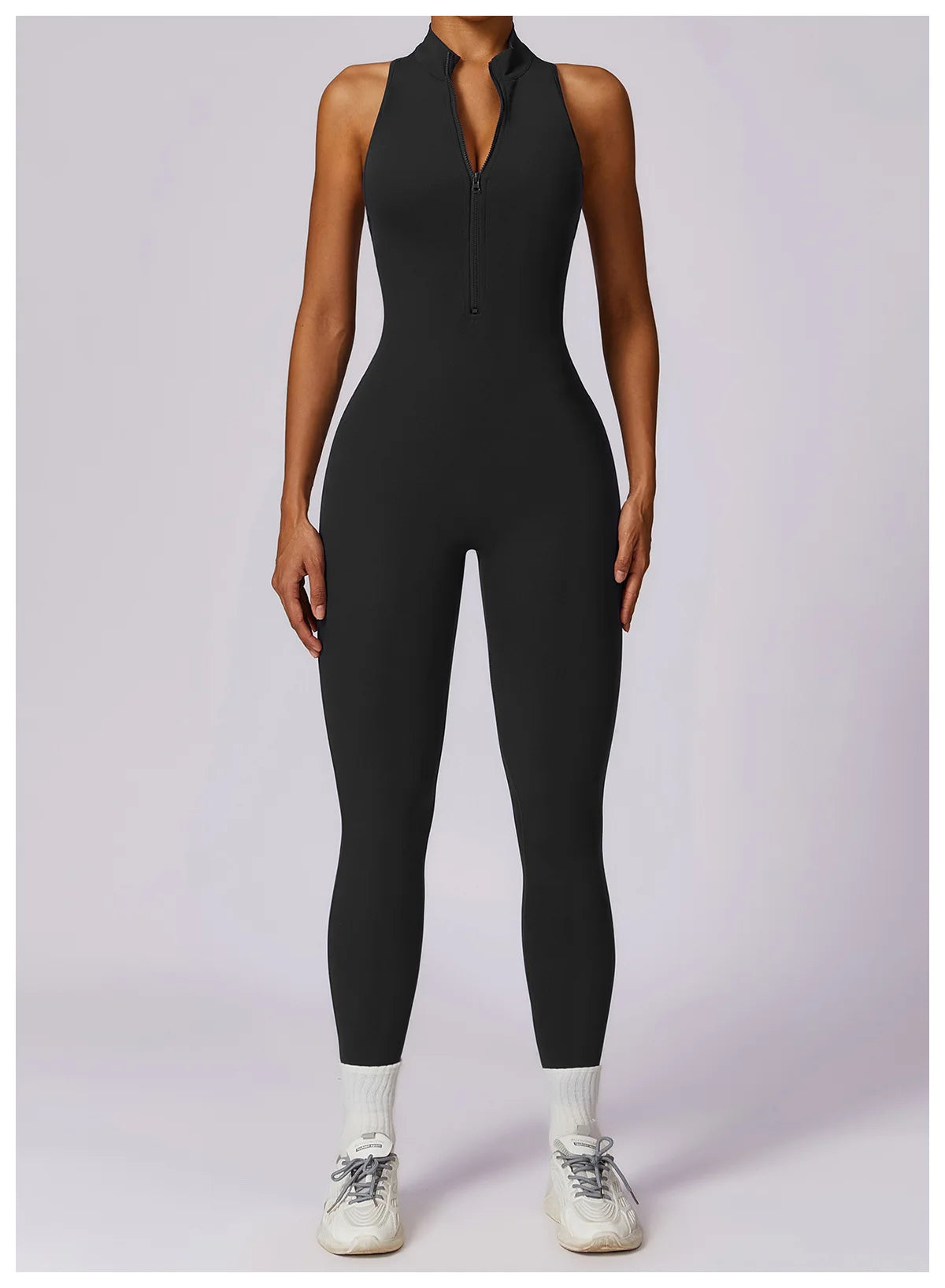 Women's V-Back Sports Jumpsuit