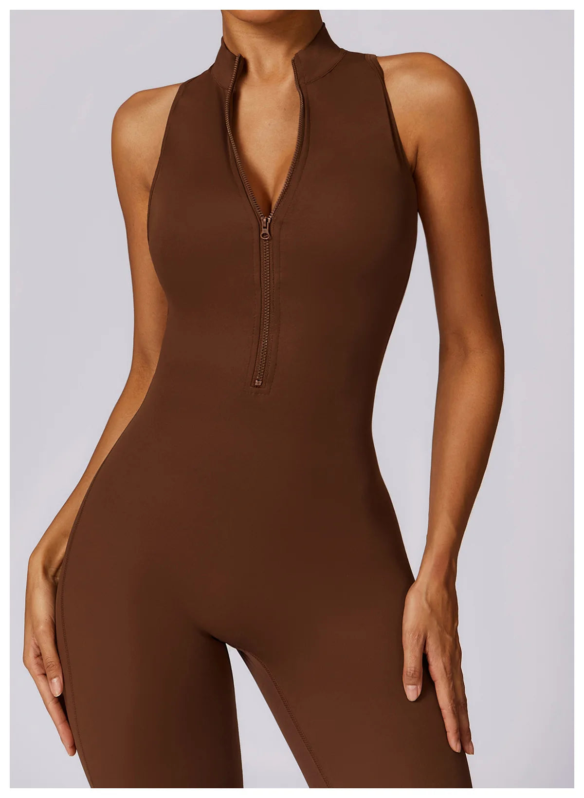 Women's V-Back Sports Jumpsuit