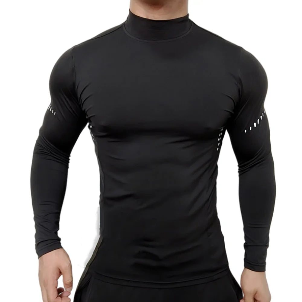 Men's Compression Long Sleeve Workout Shirt