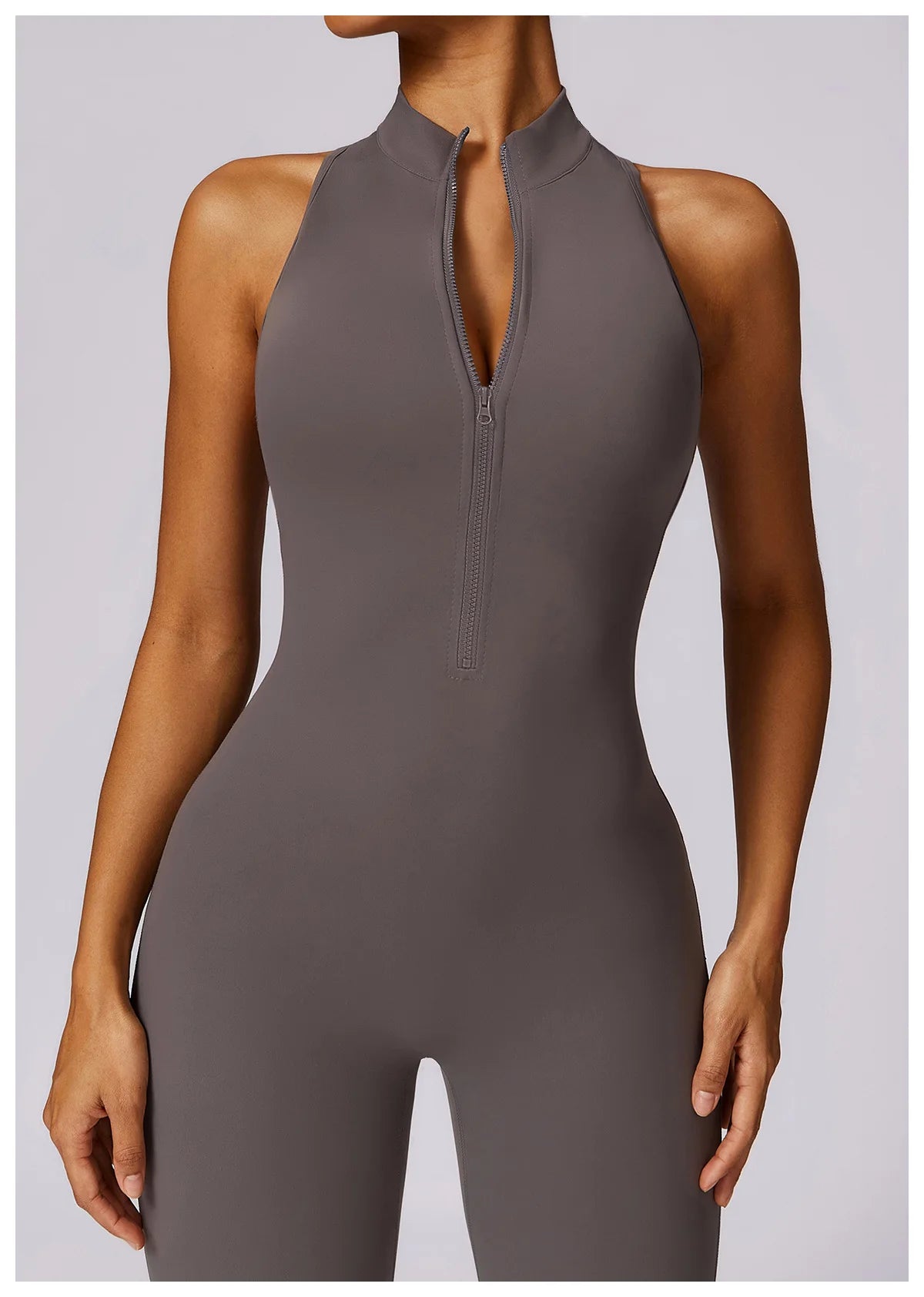 Women's V-Back Sports Jumpsuit