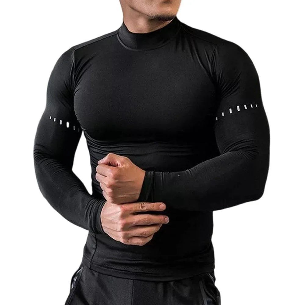 Men's Compression Long Sleeve Workout Shirt