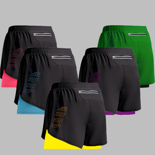 Men's 2-in-1 Quick-Dry Running Shorts