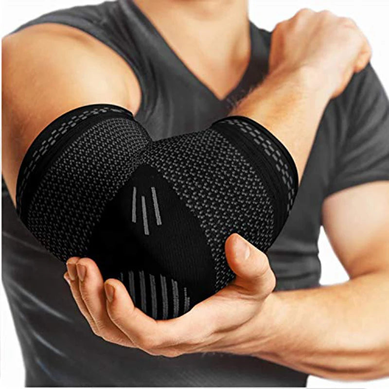 Elbow Compression Sleeve with Strap