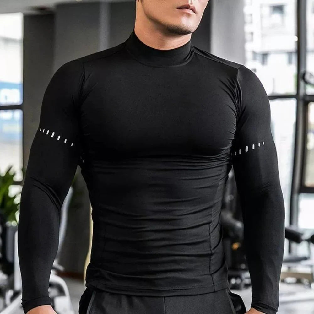 Men's Compression Long Sleeve Workout Shirt