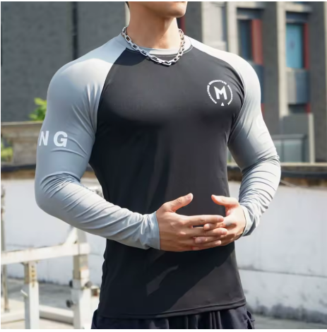 Men’s Spring Autumn Running T-Shirt