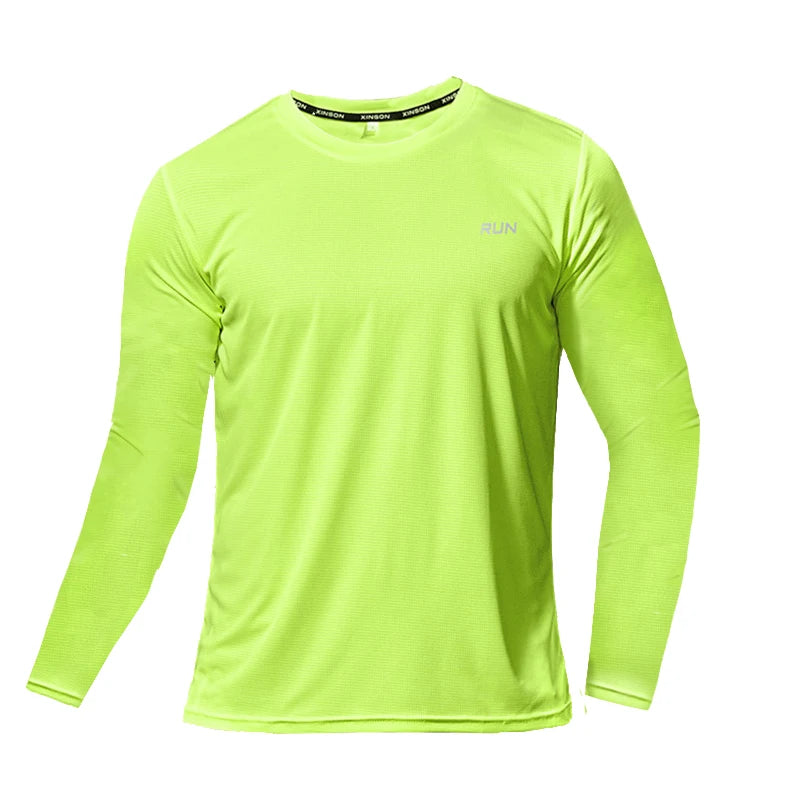 Men's Ice Silk Long Sleeve T-Shirt