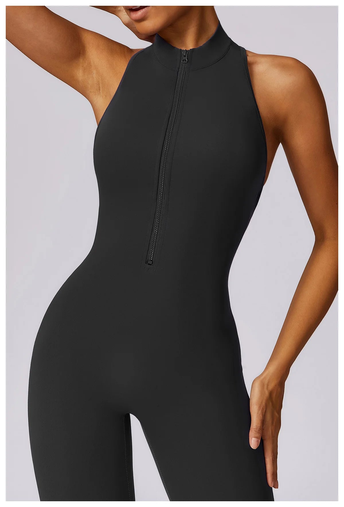 Women's V-Back Sports Jumpsuit