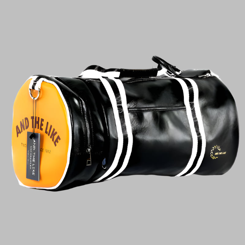 Waterproof Leather Gym Bag