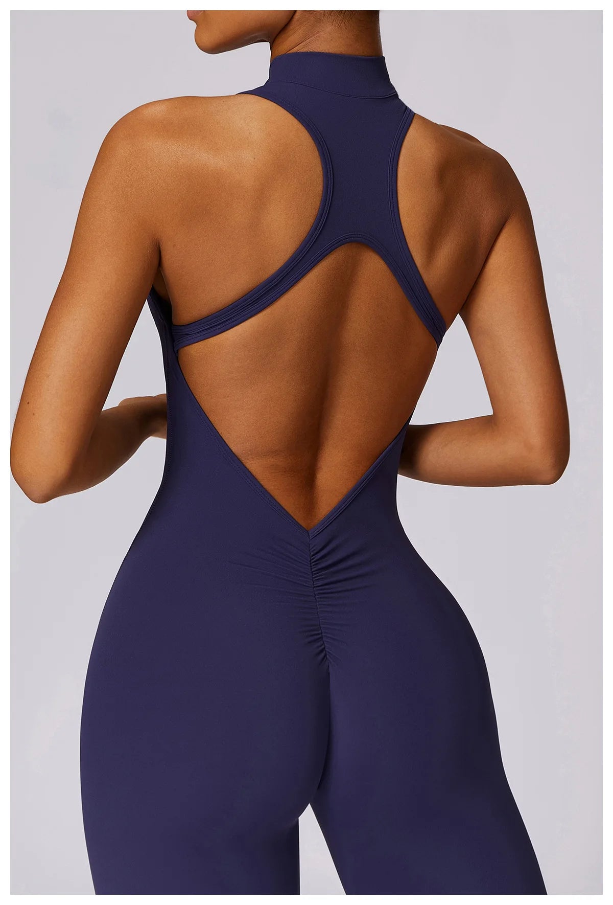 Women's V-Back Sports Jumpsuit