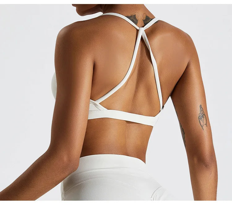 Cross-Back Gym Top for Women