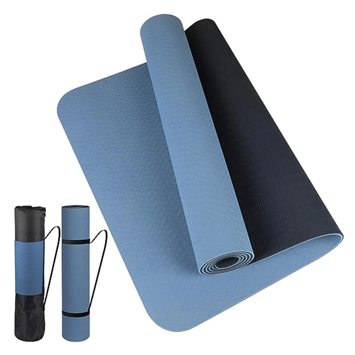 Thick Two-Color Non-Slip Yoga Mat