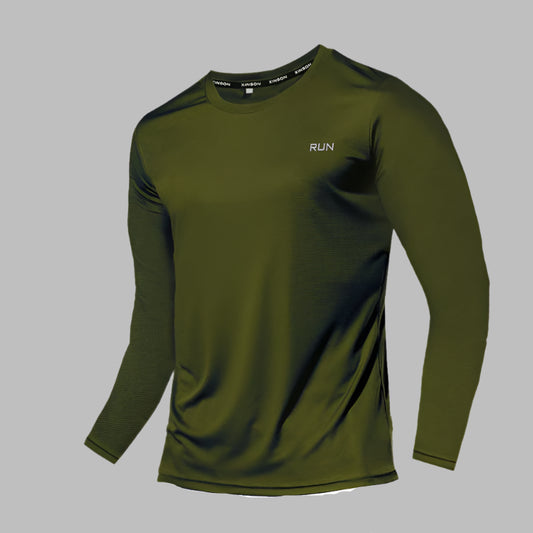 Men's Ice Silk Long Sleeve T-Shirt