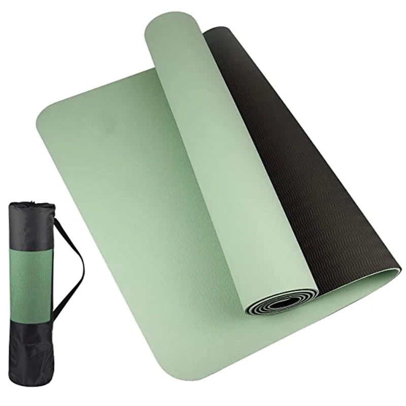 Thick Two-Color Non-Slip Yoga Mat